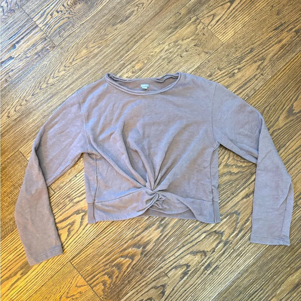 Aerie sz M crop light weight sweatshirt